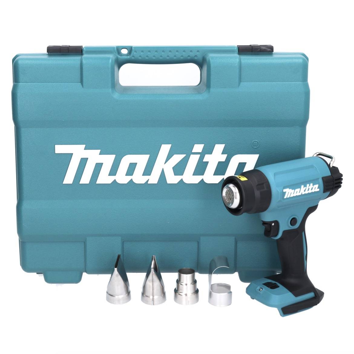 Makita DHG 181 ZK Akku Heißluftgebläse 18 V 150 - 550 °C + Koffer - ohne Akku, ohne Ladegerät