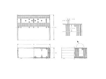 INSTRUMENTENGEHÄUSE - SCHWARZ - 200 x 160 x 65 mm