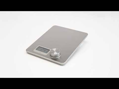 ProfiCook Kinetische Küchenwaage PC-KW 1263, LCD-Display, Edelstahl