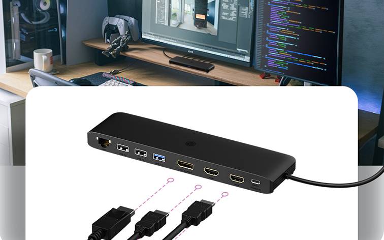 IB-DK2116-C, USB Type-C® Noteb. DockingStation
