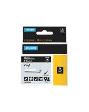 Schriftbandkassette PVC 5,5mx24mm weiß/blau