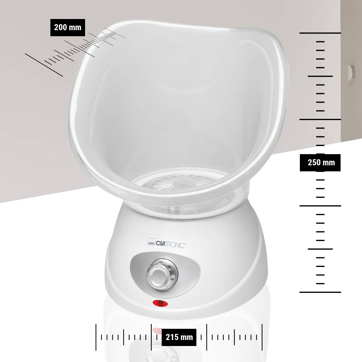 Clatronic GS 3656 Gesichtssauna Mit Inhalatorfunktion