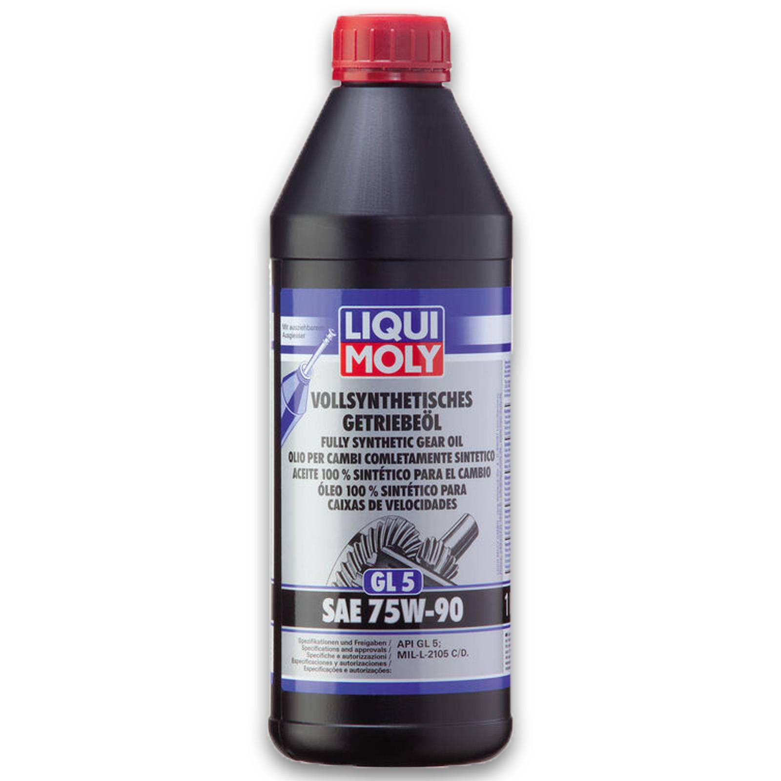 Liqui Moly (GL5) SAE 75W-90 1414 Getriebeöl 1 l