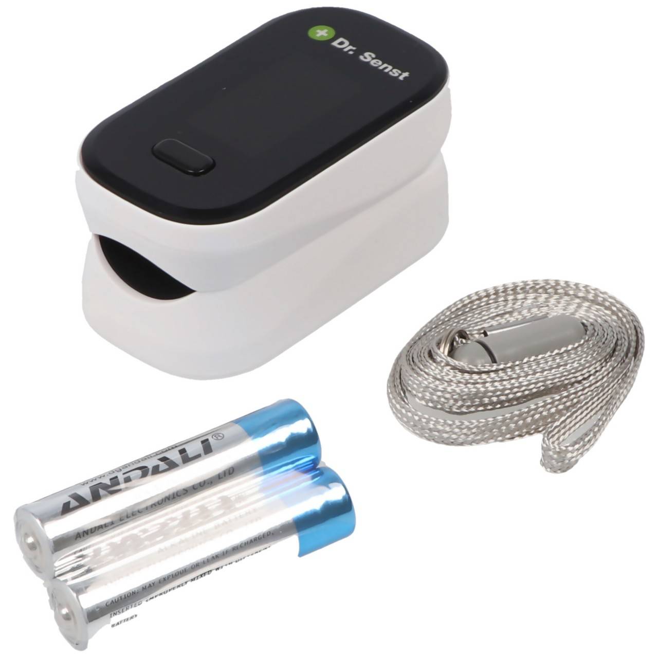 Dr. Senst® Fingerspitzen Pulsoximeter YK-80B inkl. Batterien