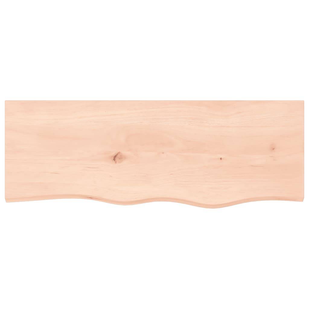 vidaXL Wandregal 80x30x(2-6) cm Massivholz Eiche Unbehandelt