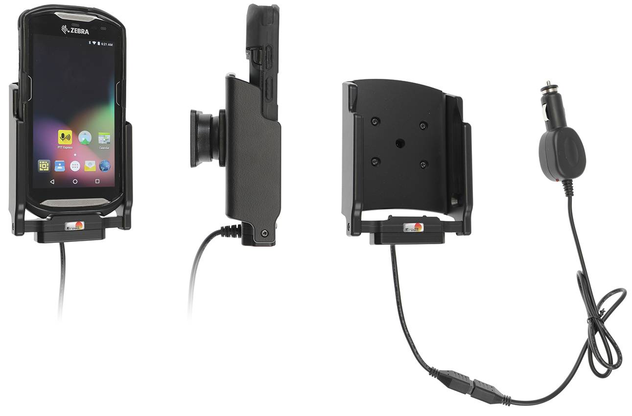Gerätehalter 712359 mit Ladefunktion - für Rugged Devices - Zebra TC51, Zebra TC57, Zebra TC56 und weitere