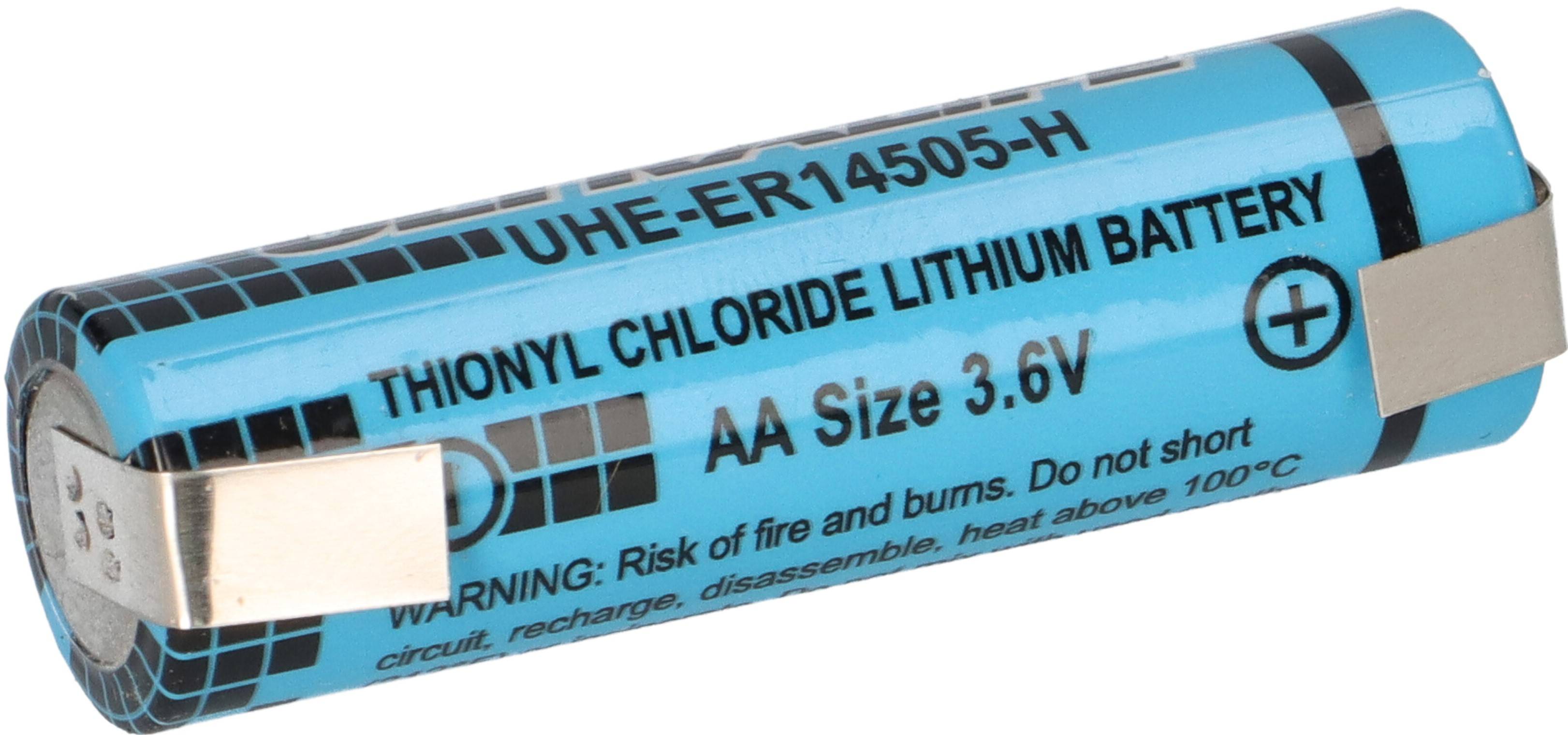 Ultralife Lithium 3,6V Batterie LS 14500 AA UHE-ER14505 U Lötfahne