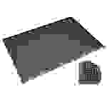 ESD-Bodenmatte, schwarz, flache Noppen, 950 x 1850 x 14 mm