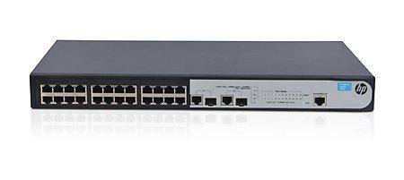 HP Hewlett Packard Enterprise OfficeConnect 1910 24 Managed L3 Fast Ethernet (10/100) 1U Grau