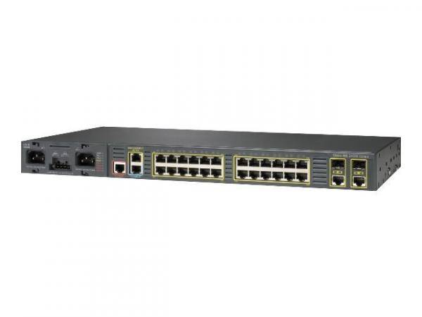 ME-3400E-24TS-M - Cisco Switch, 24 x 10/100 + 2 x Kombi-Gigabit-SFP