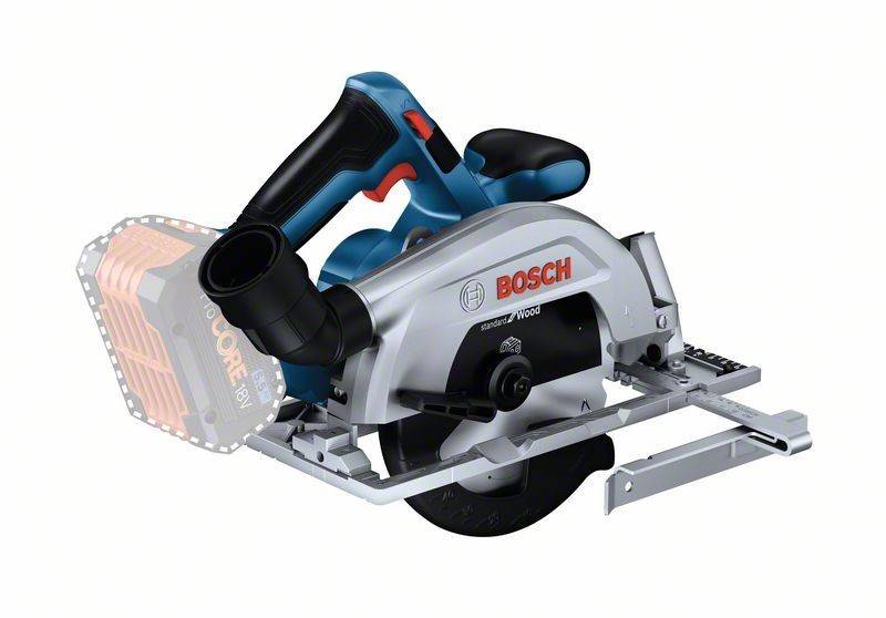 Bosch Professional GKS 18V-57-2 Akku-Handkreissäge Schnitttiefe max. (90°) 57 mm bürstenlos, ohne Akku 18 V