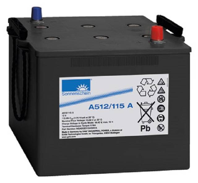 Sonnenschein Bleigel Akku 12V 115Ah Dryfit A512/115A A-Rundpol