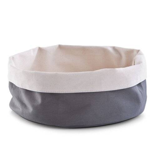 Zeller Brotkorb anthrazit, creme