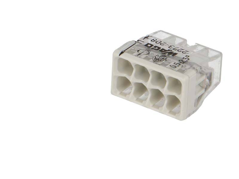WAGO 2273-208 - Stiftleiste - Gerade - Weiblich - 450 V - Abzweigdose - 50 Stück