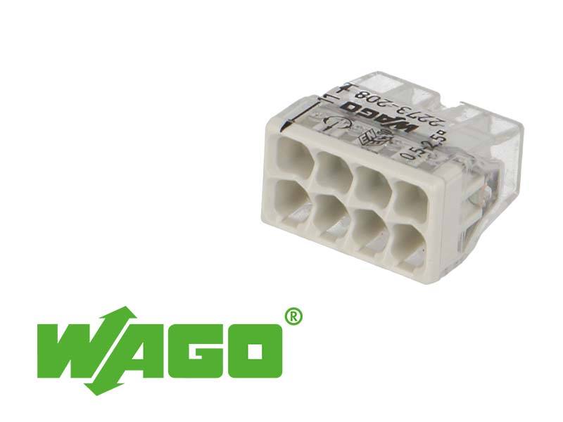 WAGO 2273-208 - Stiftleiste - Gerade - Weiblich - 450 V - Abzweigdose - 50 Stück