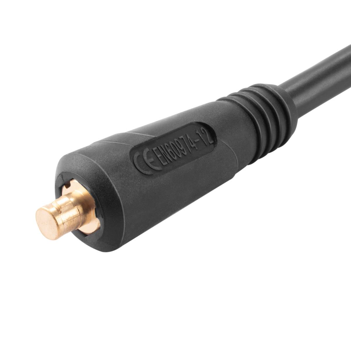 STAHLWERK MMA ARC Elektrodenhalter 200 A mit 8 m Schweißkabel 25 mm² 13 mm Dorn