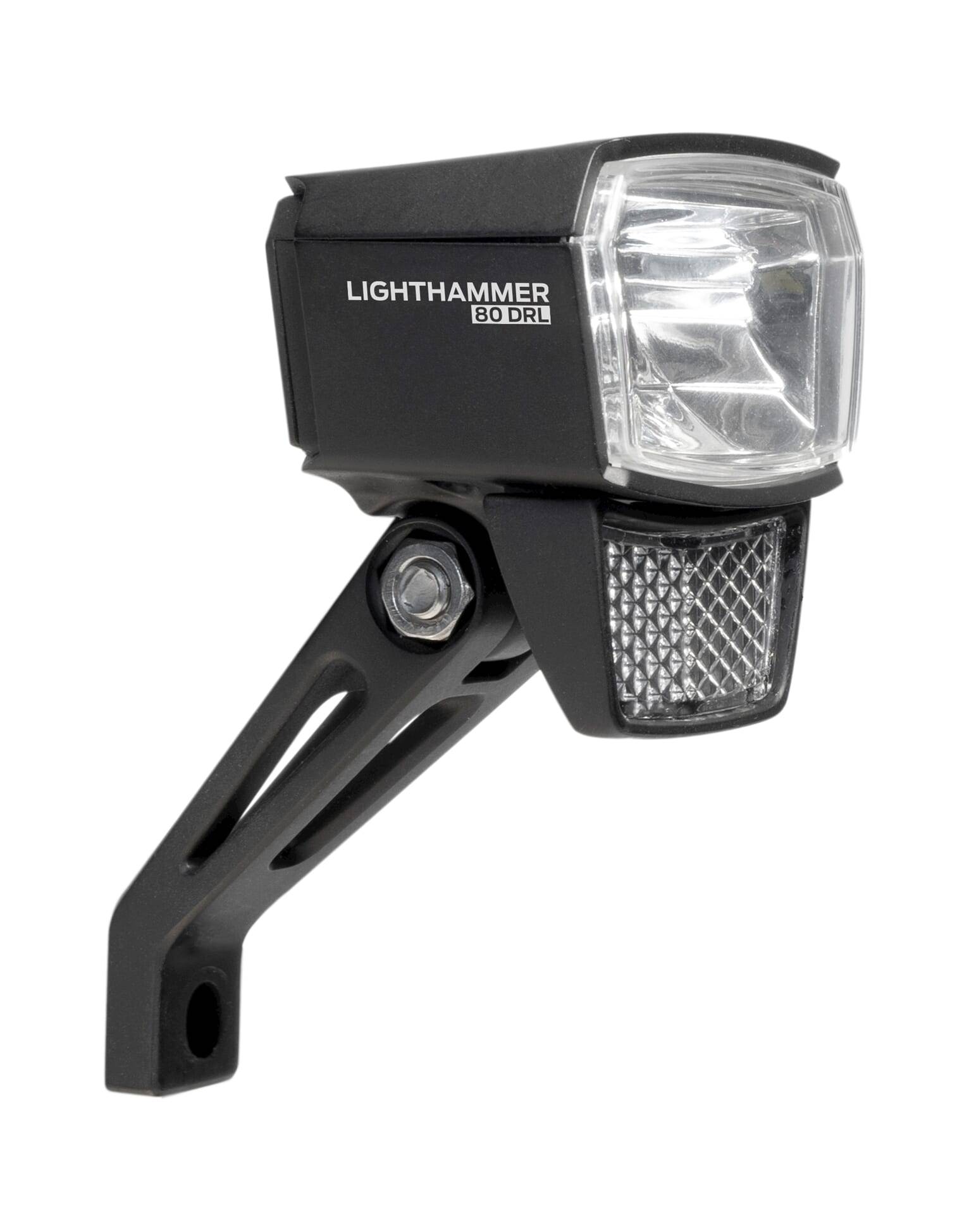 Trelock-Scheinwerfer Lightthammer LS 830-T ZL 410 E-B 6-12V 80
