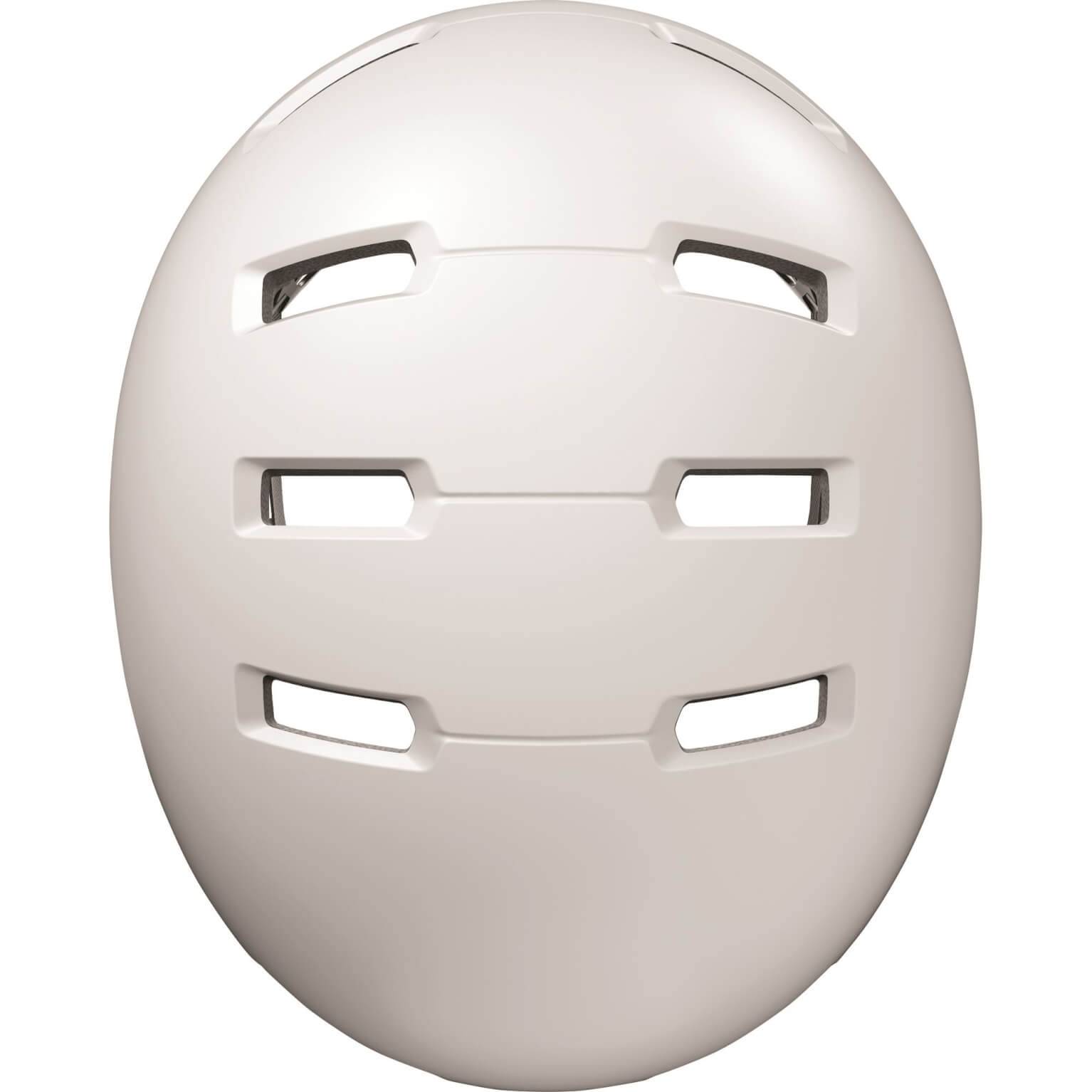 ABUS Stadthelm Skurb Fahren oder Longboarden weiß Größe M