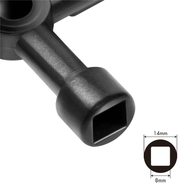 WZ0072 - Universal Schrankschlüssel Kreuz