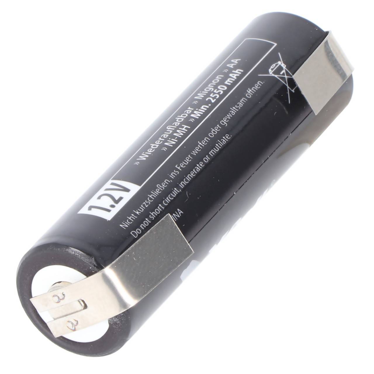 2550mAh Akku passend für PHILIPS Rasierer Akku 5810XL, 5811XL, 5814XL, 5818XL, HP2750, HQ6675