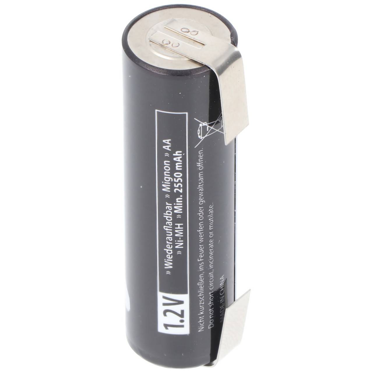 2550mAh Akku passend für PHILIPS Rasierer Akku 5810XL, 5811XL, 5814XL, 5818XL, HP2750, HQ6675