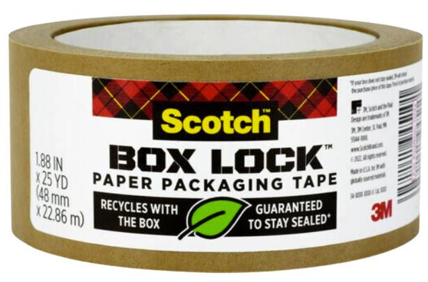 Scotch Papierklebeband »Box Lock« 48 mm x 22,8 m braun