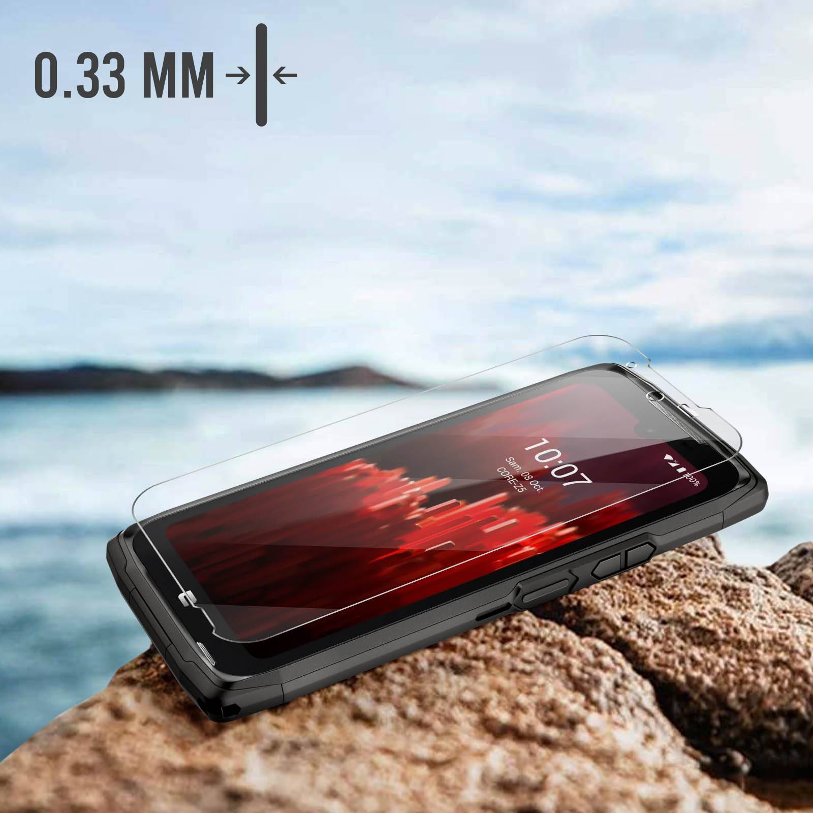Ölabweisende Glas-Displayfolie für Crosscall Core Z5 Transparent