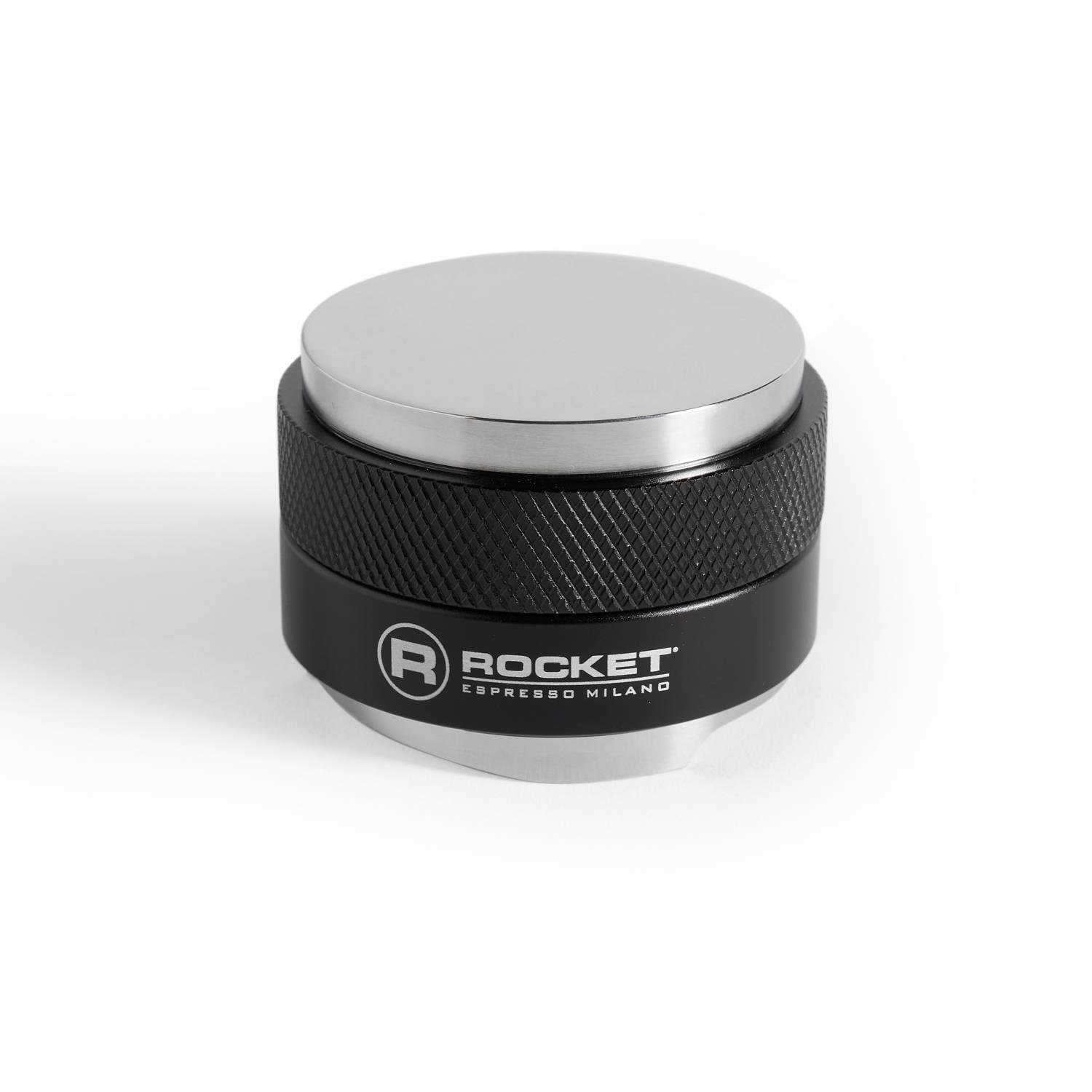ROCKET MILANO - 2 in 1 Tamper Leveler Edelstahl Schwarz Matt