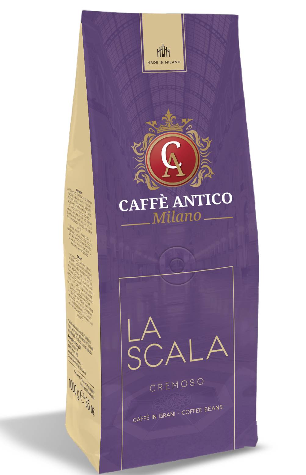 Ambrosiano CAFFE` ANTICO Milano - La Scala 1kg Bohnen Home & Living Lebensmittel & Genussmittel