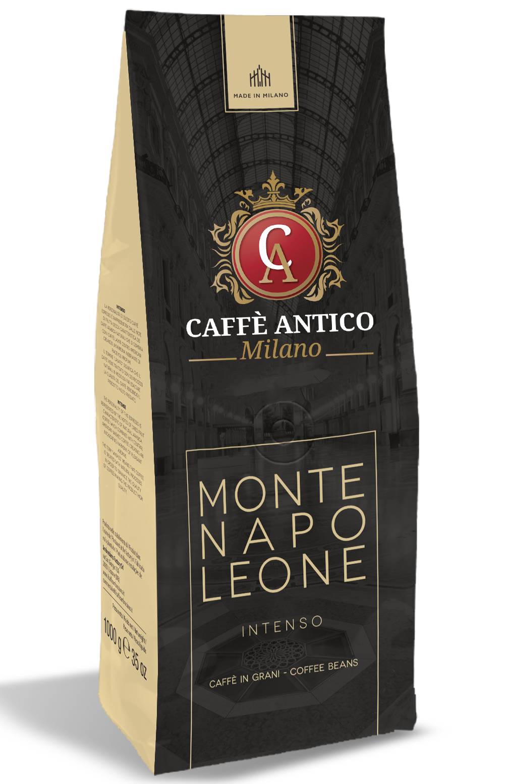 Ambrosiano CAFFE` ANTICO Milano Montenapoleone 1kg Bohnen Home & Living Lebensmittel & Genussmittel