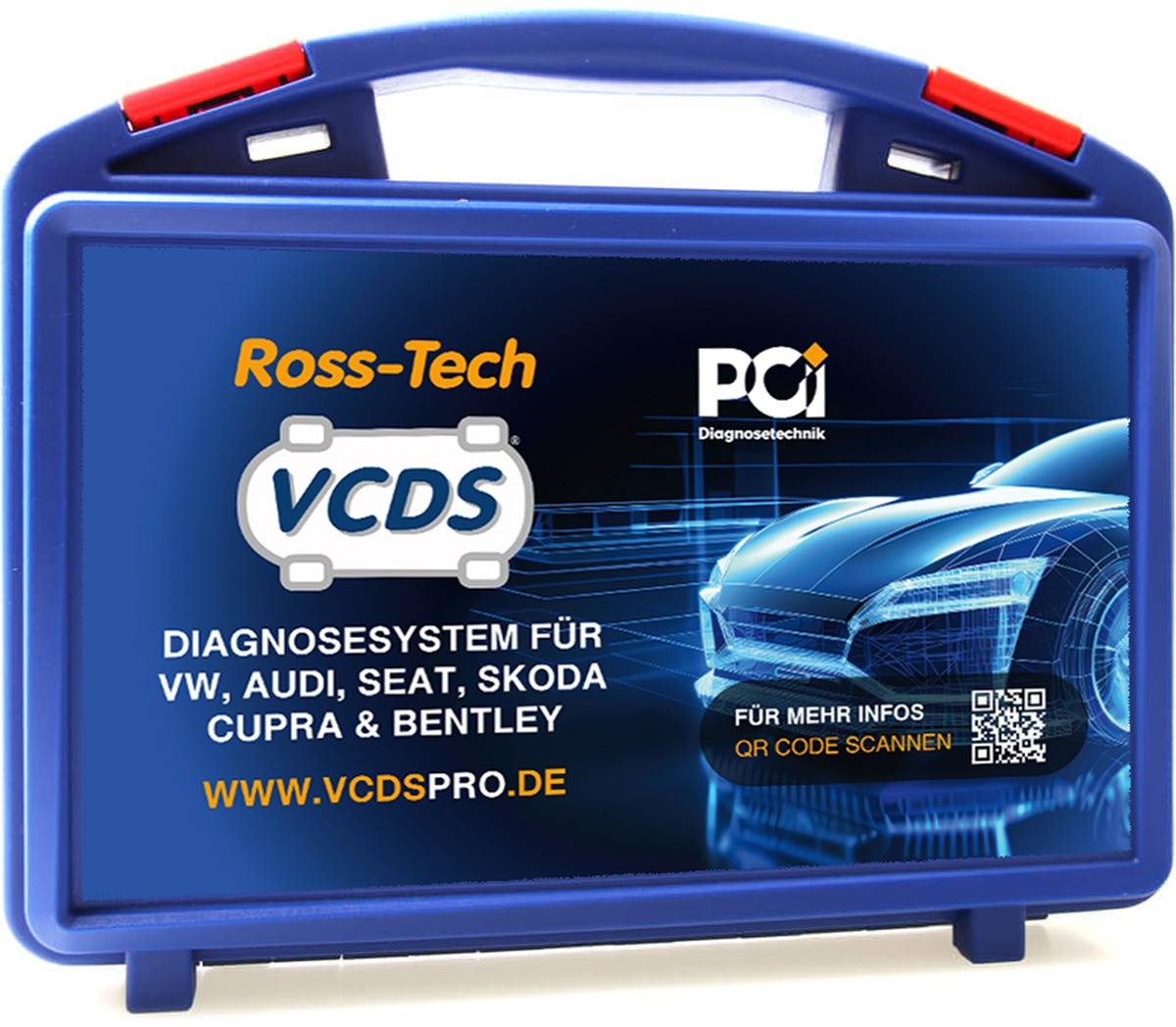VCDS® VCDS HEX-V2® Basiskit Enthusiast 10 VIN (USB) Diagnosegerät für VW, Audi, Seat, Skoda, Cupra