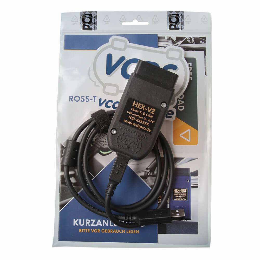 VCDS® HEX-V2® Interface Enthusiast 3 VIN (USB) Diagnosegerät für VW, Audi, Seat, Skoda, Cupra