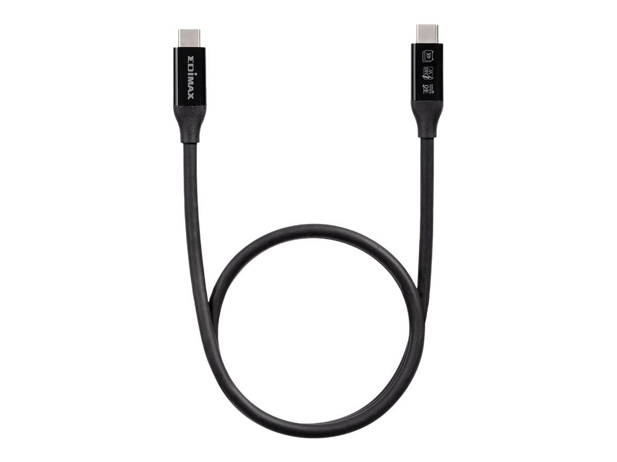 EDIMAX USB4/Thunderbolt3 Cable 40 Gbit/s 3m Type C to Multimedia-Technik Switche