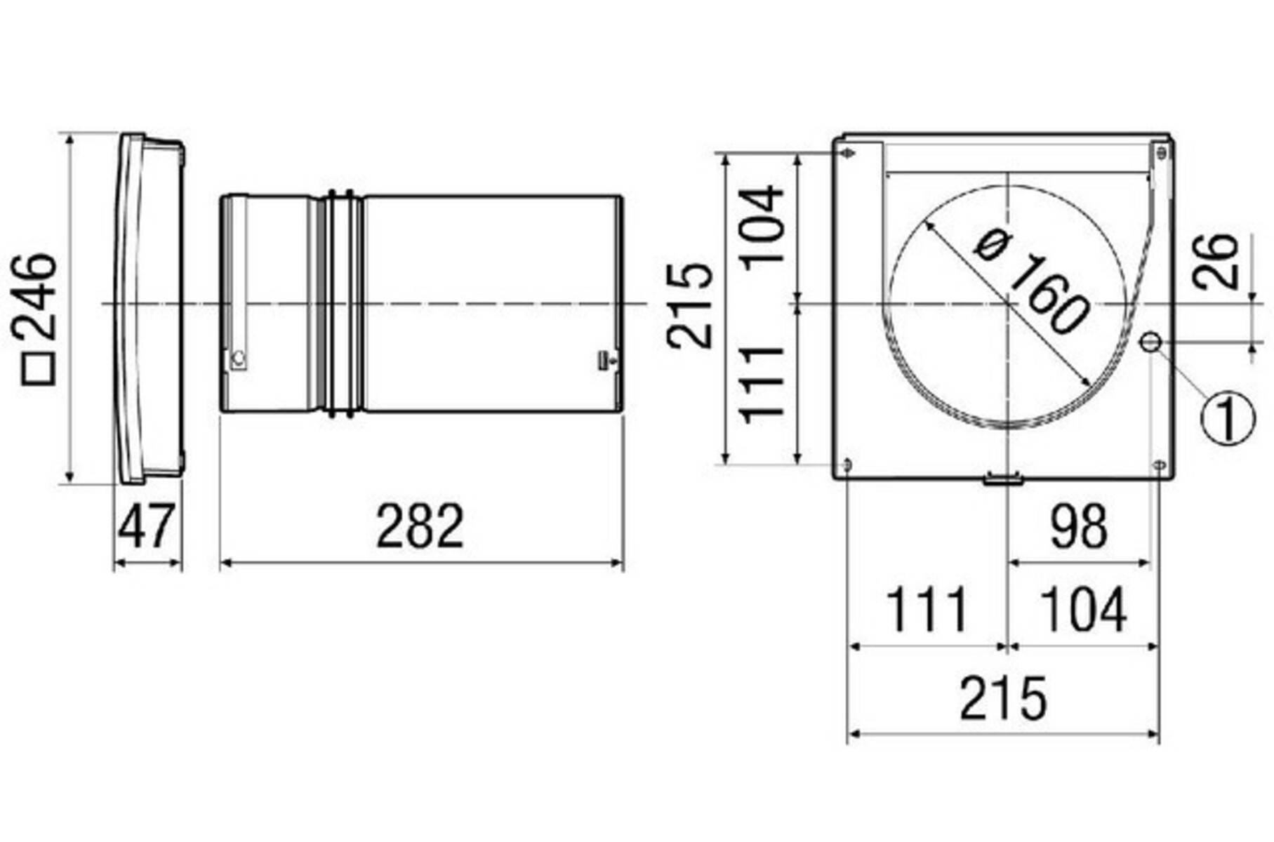 Maico Ventilatoren PP 45 K