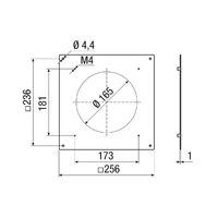 Maico Befestigungsblech PPB 30 ARE BB Maico Befestigungsblech PPB 30 ARE BB