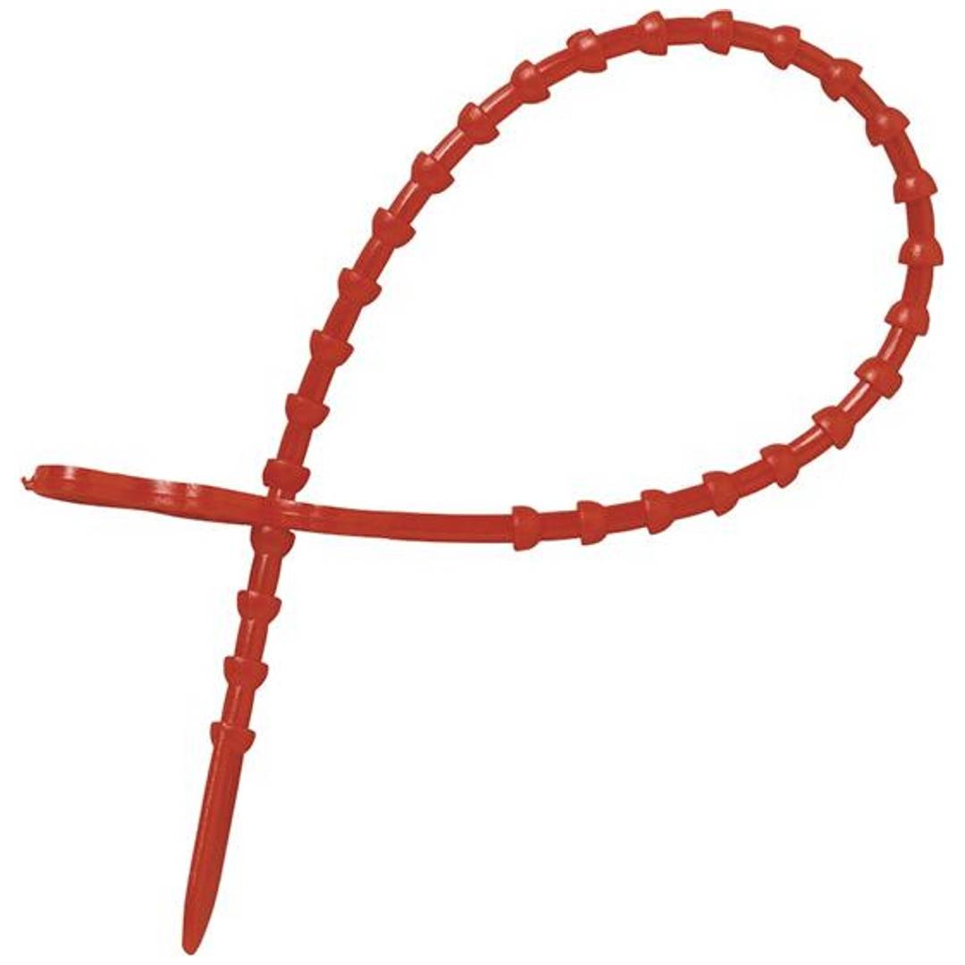 Heidemann Mehrzweckbinder,200mm,rot(wiederverwendbar)