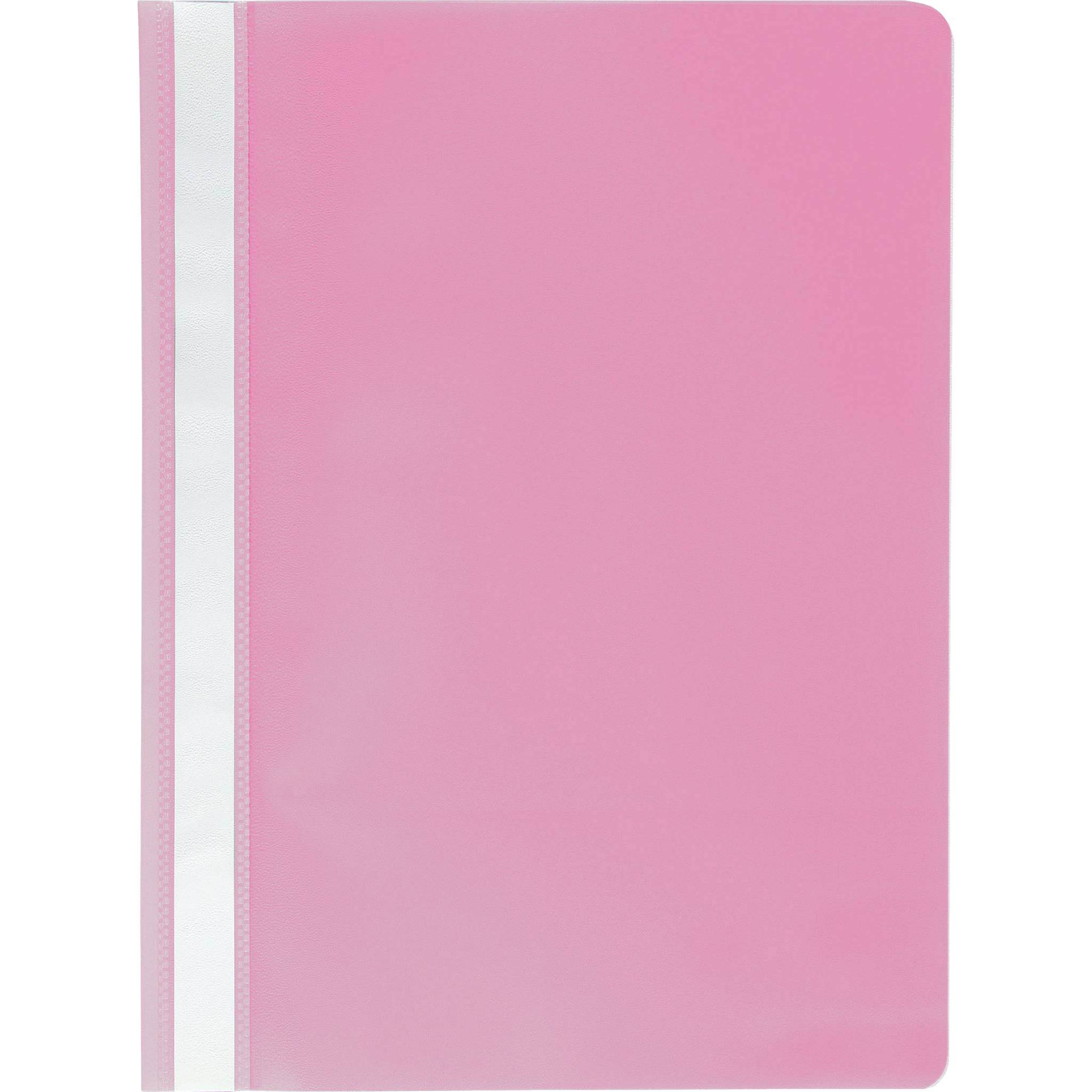 Exacompta 25x Schnellhefter A4 aus PP - Rosa - 449212B