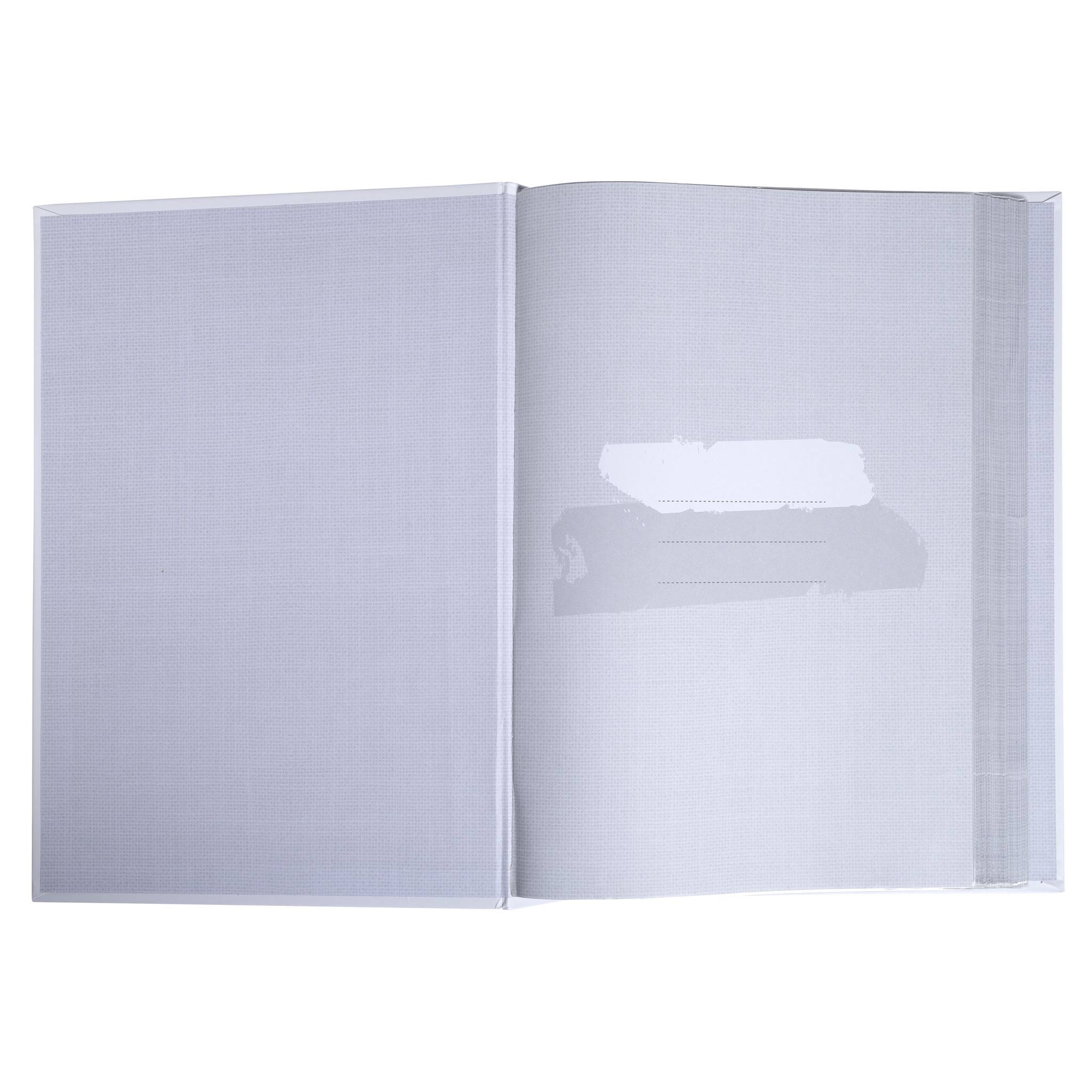 Exacompta 6x Einsteckalbum für 300 Fotos, 22,5x32,5cm, Rainbow - Weiß - 62883E