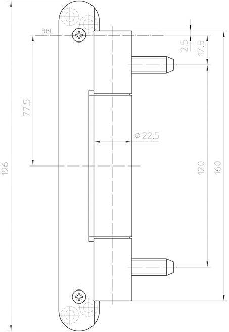 Umrüstband VN 3737/160 Compact Edelstahl