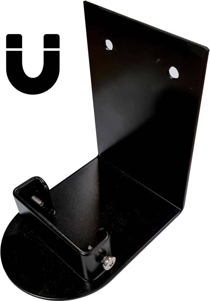 Wandhalterung, Metall, schwarz, magnetisch | 4251021126989