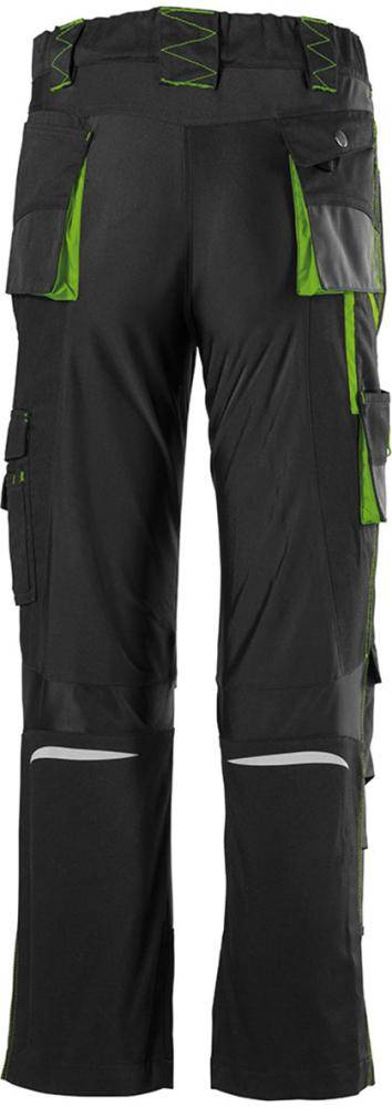FORTIS Kids Bundhose 24, schw./limegreen,Gr122-128