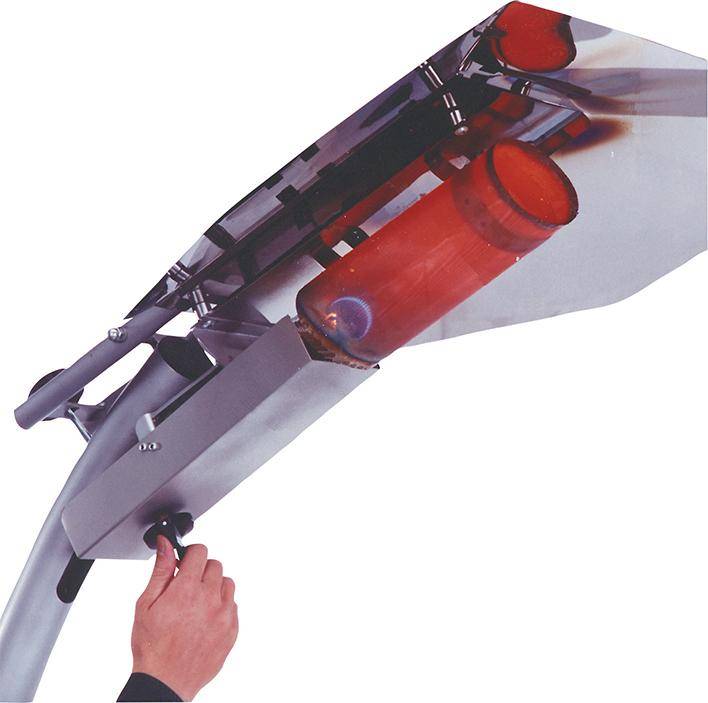 Terassenheizstrahler 11 kW gewerbl. Einsatz