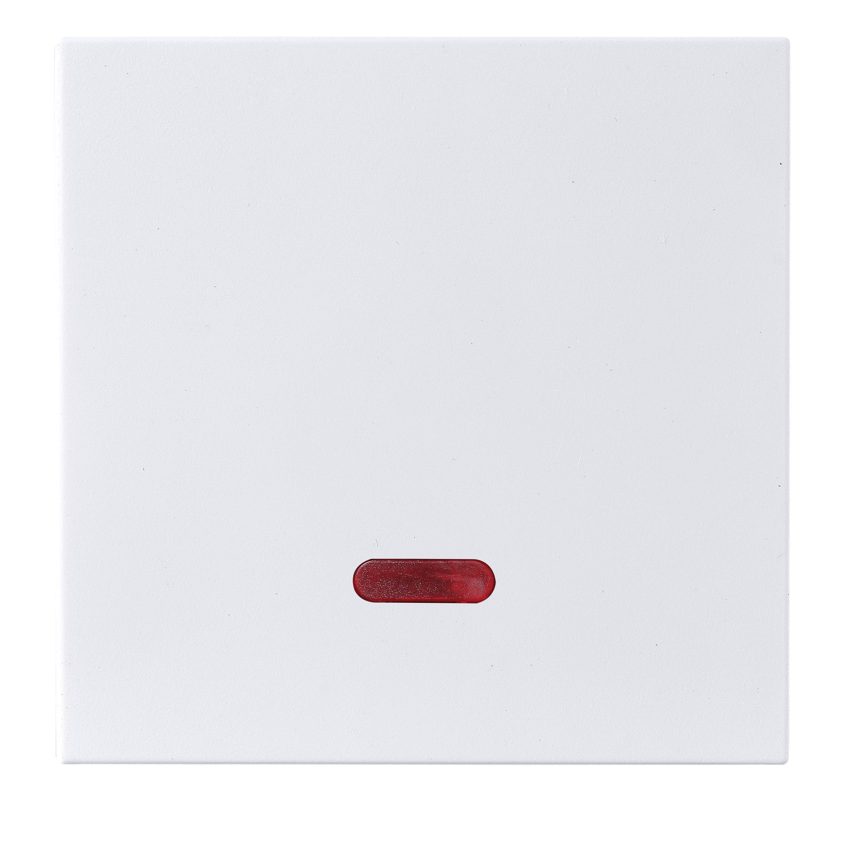 Schalter McPower "Shallow" 250V~/10A, UP, Orientierungsleuchte, weiß