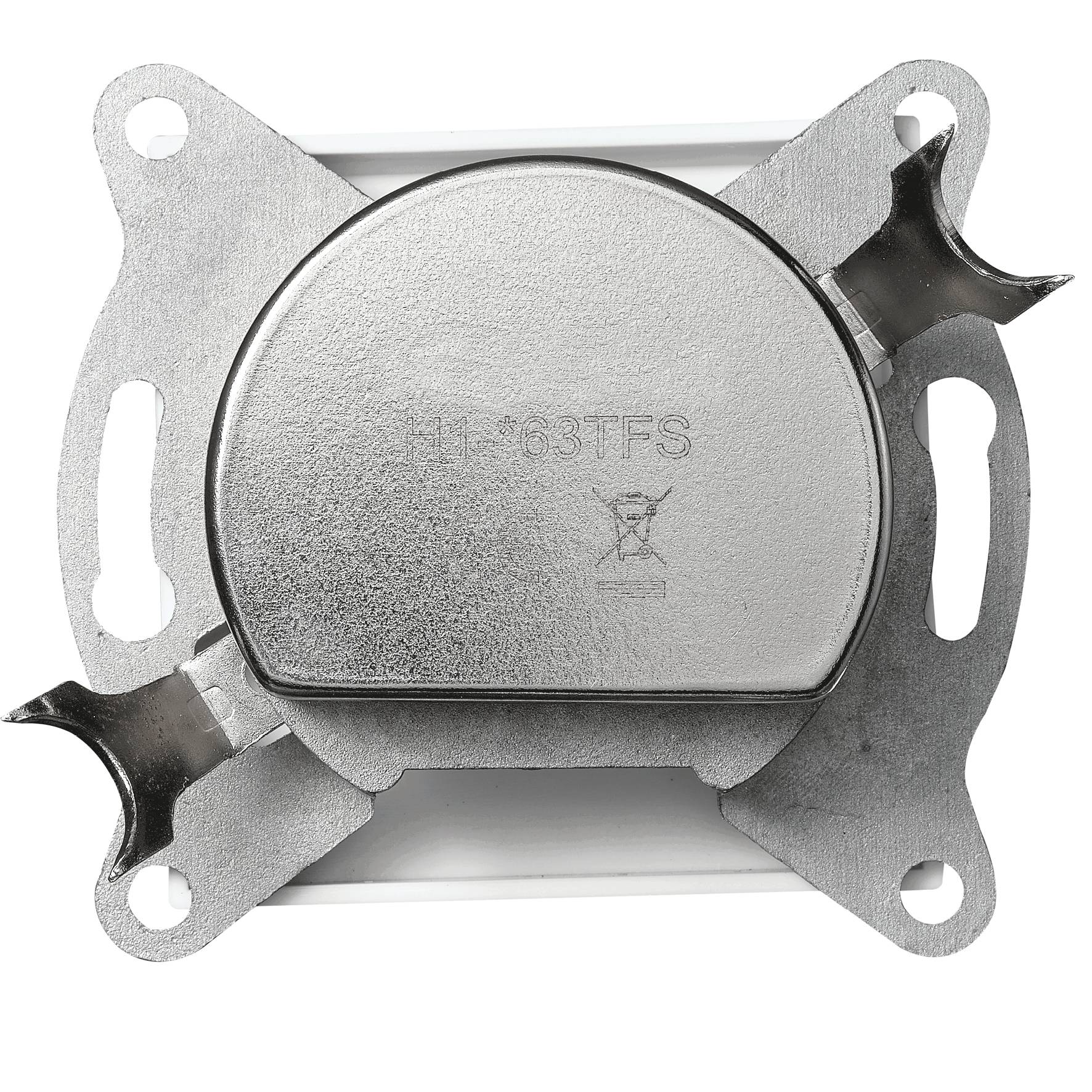 Antennendose McPower "Flair" für TV, Radio und Sat, UP, weiß