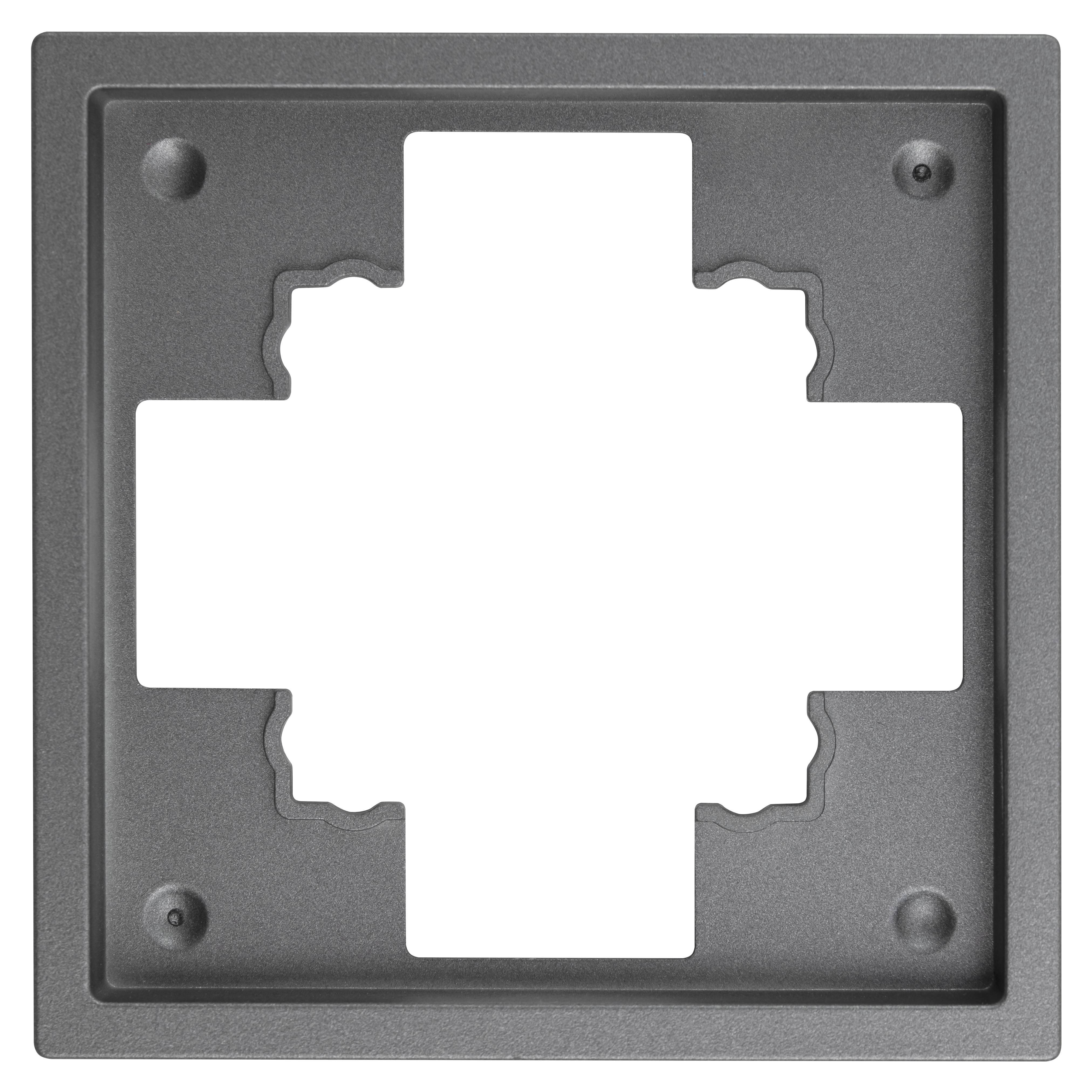 Rahmen McPower "Shallow" 1-fach, anthrazit