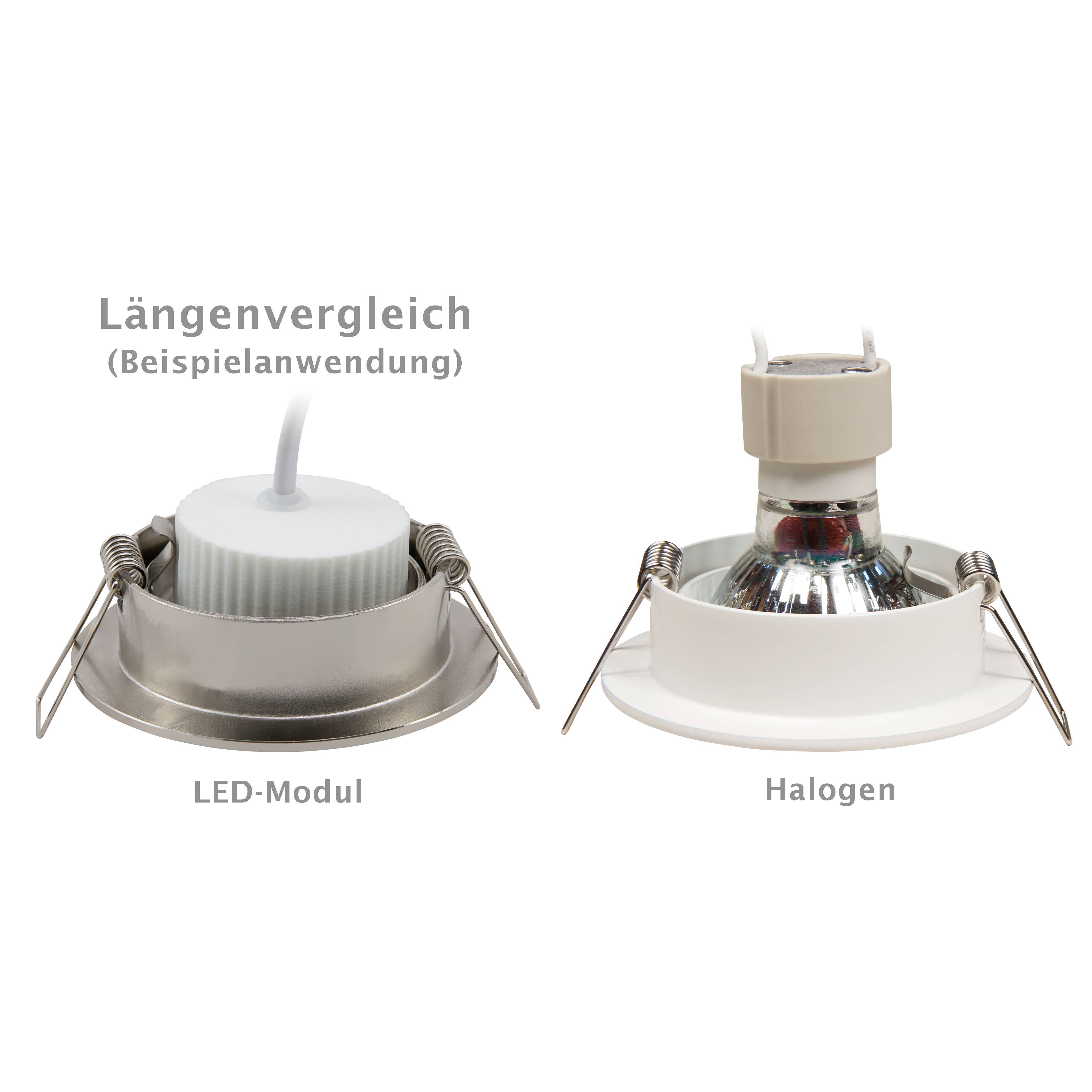 LED-Modul McShine "PL-70" 7W, 608Lumen, 230V, 50x25mm, warmweiß, 3000K