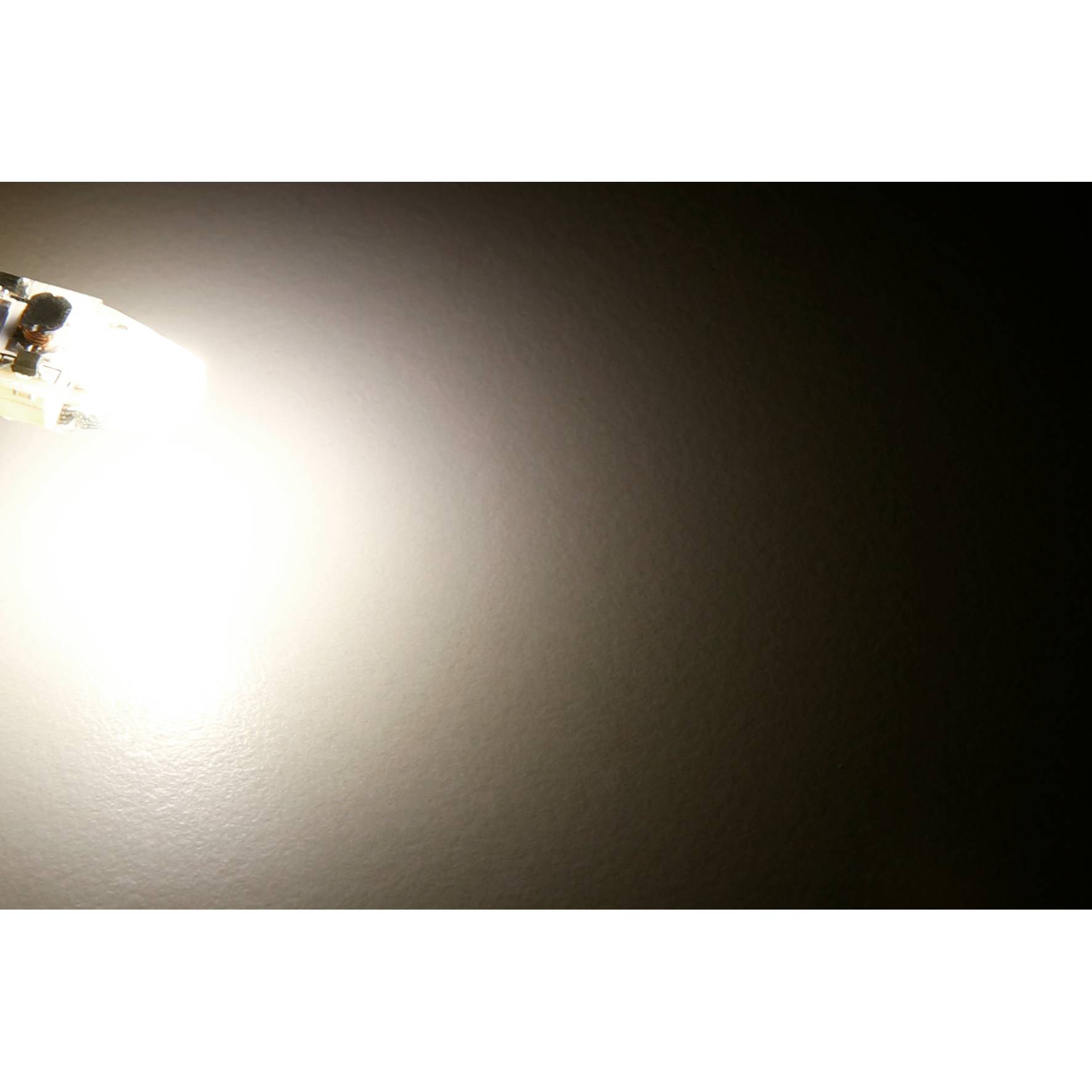 LED-Stiftsockellampe McShine "Silicia COB", G4, 1W, 110 lm, warmweiß