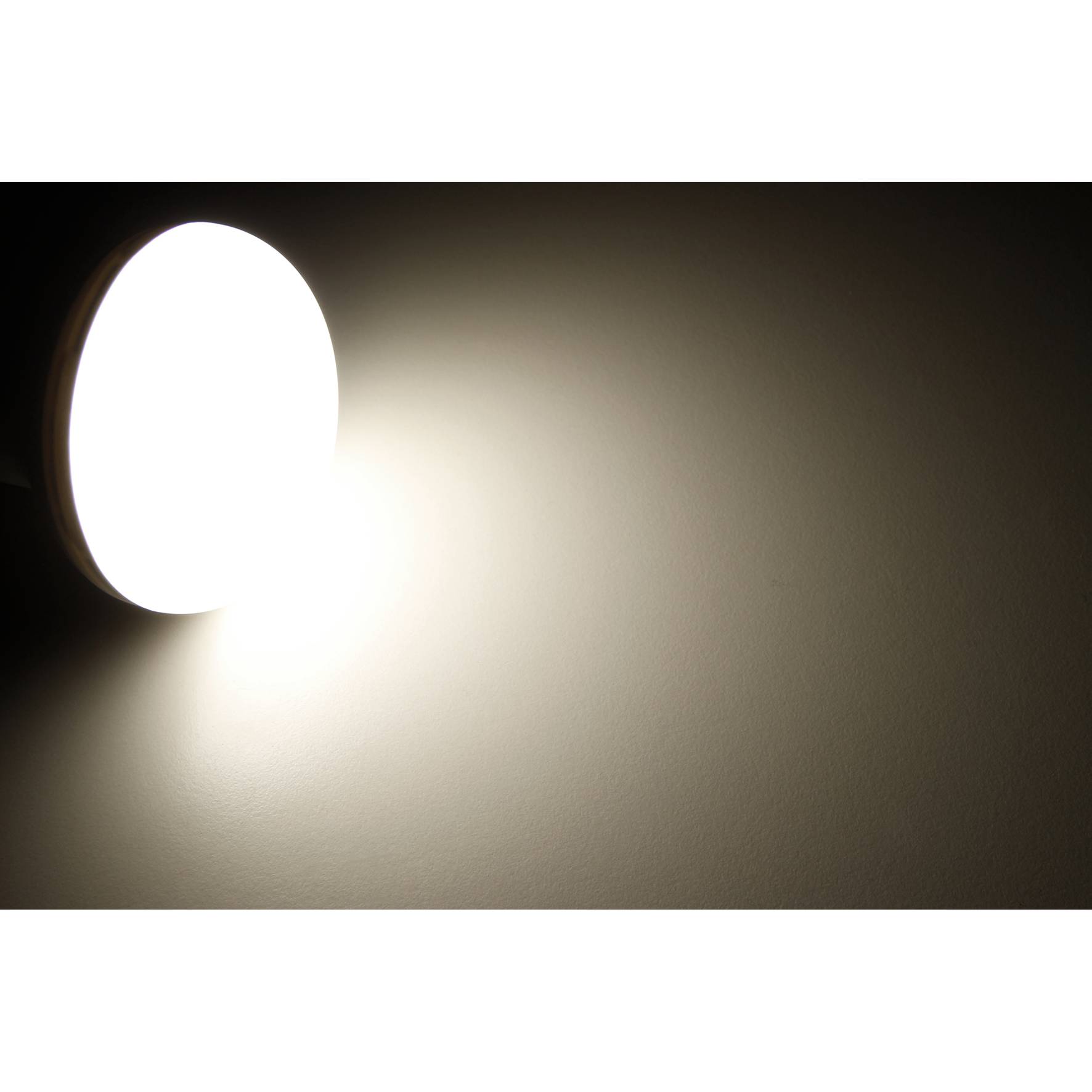 LED-Reflektorstrahler McShine, E27, R80, 12W, 1050lm, 120°, 3000K, warmweiß