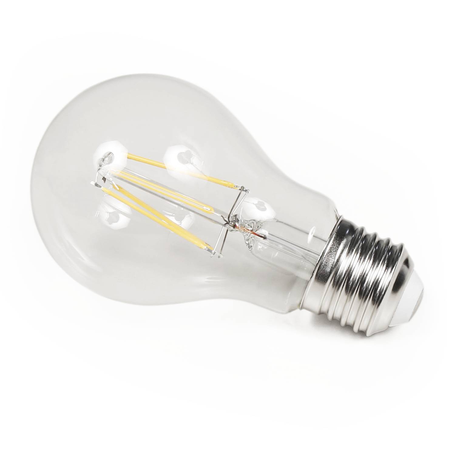 LED Filament Glühlampe McShine "Filed", E27, 6W, 670 lm, warmweiß
