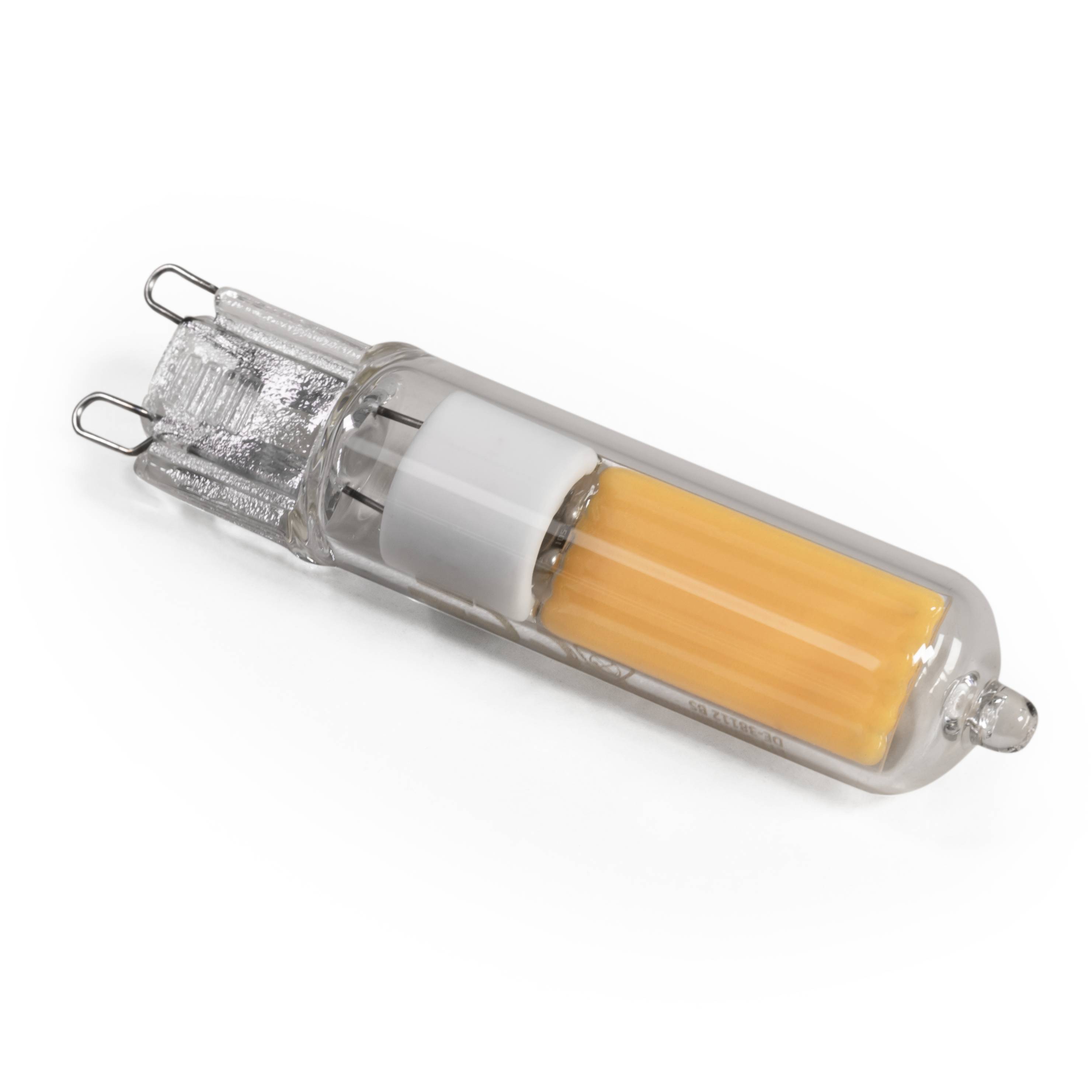 LED-Stiftsockellampe McShine, G9, 4W, 490 lm, warmweiß